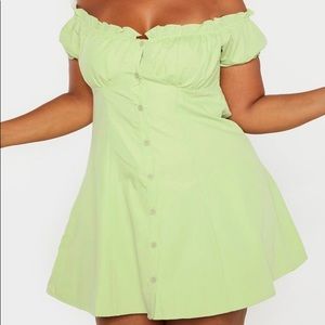 Plus Size Sage Green Dress